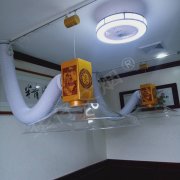 南昌醫(yī)院（華仔）專(zhuān)業(yè)艾灸排煙系統(tǒng)安裝完工